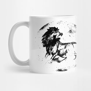 Simple lion sketch Mug